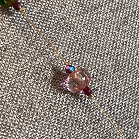 Vintage LUXE 925 Crystal Necklace - Picture 4 of 7